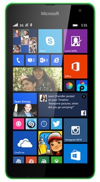 Microsoft Lumia 535 Dual Sim Bright Green (UA UCRF)