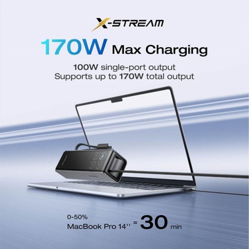 EcoFlow RAPID 25000mAh Silver (EF-RAPID25K100W-S-EU)