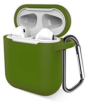 Blueo Silicone Case Army Green for Apple AirPods