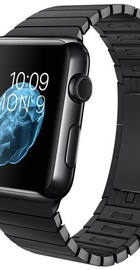 Apple Watch 42mm Space Black Case with Space Black Stainless Steel Link Bracelet (MJ482)