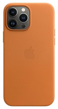 Apple iPhone 13 Pro Max Leather Case with MagSafe Golden Brown (MM1L3)