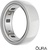 Oura Ring 4 Ceramic Cloud Size 13 (JZ90-57460-13)