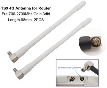 Anteniti WIFI 3-4 dbi TS9 (Белая)