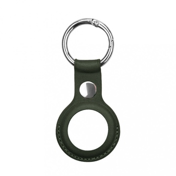 Apple Leather Case for AirTag Forest Green