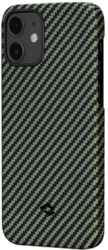 Pitaka MagEZ Case Twill for iPhone 12 Black/Yellow (KI1205M)