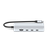 Satechi USB-C Multiport Adapter 8K with Ethernet V3 Silver (ST-P8KES)