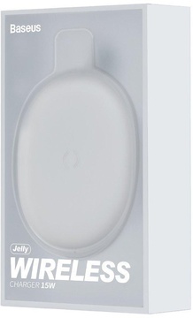 Baseus Jelly Wireless Charger 15W White (WXGD-02)