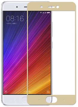 Simple Case 3D Glass for Xiaomi Mi5s Gold
