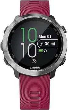 Garmin Forerunner 645 Music With Cerise Colored Band (010-01863-31)