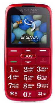 Sigma mobile Comfort 50 SLIM Red (UA UCRF)