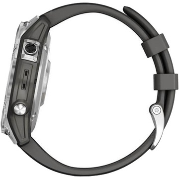 Garmin Fenix 7 Silver with Graphite Band (010-02540-00/01)