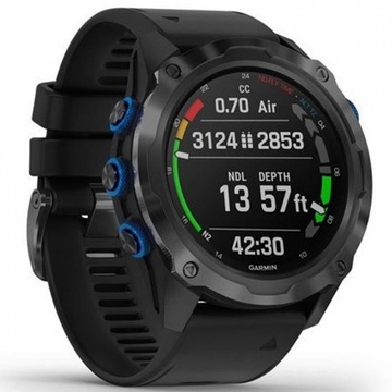 Garmin Descent Mk2i Bundle Titanium Carbon Grey w. Silicon Band w. Descent T1 (010-02132-13) (UA)