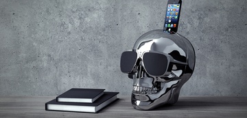 Jarre AeroSkull HD+ Chrome Silver