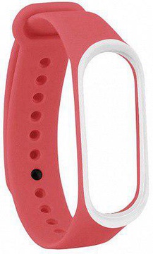 Xiaomi Silicone Mi Band 3/4 Red/White