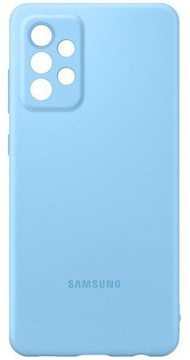 Samsung A725 Galaxy A72 Silicone Cover Blue (EF-PA725TLEG)