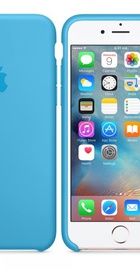 Apple iPhone 6s Silicone Case Blue (MKY52)
