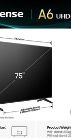 Hisense 75A6Q
