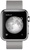 Apple Watch 38mm Stainless Steel Case with Pearl Woven Nylon (MMFH2)