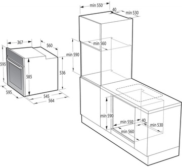 Gorenje BOS67372CLB