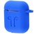 Simple Case Silicone Tahoe Blue for Apple AirPods (with Logo)