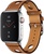 Apple Watch Hermes Series 4 GPS + Cellular 44mm Stainless Steel Case with Fauve Grained Barenia Leather Single Tour Rallye (MU9D2)