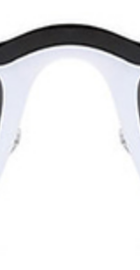 HBK Sexy Cat Eye Sunglasses (c5 white frame/grey lenses)