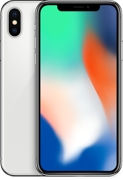 Apple iPhone X 64GB Silver (MQAD2)