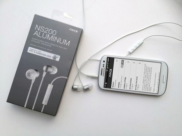 Nocs NS200 Aluminum Android White