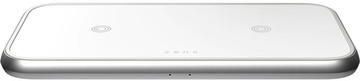 Zens Dual Aluminium Wireless Charger White with 30W USB-C PD Wall Charger (ZEDC10W/00)