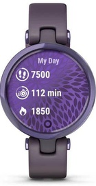 Garmin Lily Midnight Orchid Bezel with Deep Orchid Case and Silicone Band (010-02384-12) (UA)