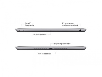 Apple iPad Air Wi-Fi LTE 32GB Silver (MD795, MF529)