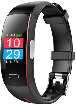 Lemfo P3 Plus с ЭКГ и тонометром (Красный)