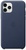 Apple iPhone 11 Pro Leather Case Midnight Blue (high copy)