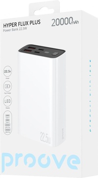 Proove Hyper Flux Plus 20000mAh White (PBF222120002)
