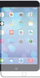 Simple Case Glass Protector for iPad mini 4