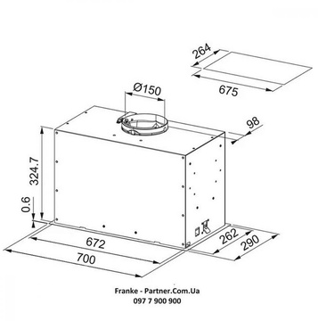 Franke Box Flush EVO FBFE XS A70 (305.0665.361)