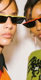 HBK Sexy Cat Eye Sunglasses (c3 red/black)