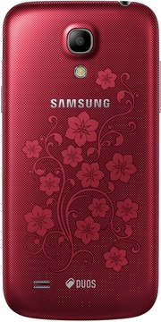 Samsung I9192 Galaxy S4 Mini Duos Red La Fleur (UA UCRF)