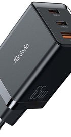 Mcdodo 65W (2xUSB-C PD+QC3.0 LED) Black (CH-1540)