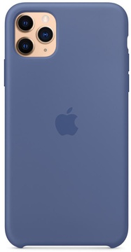 Apple iPhone 11 Pro Max Silicone Case - Linen Blue (MY122)