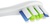 Oclean Набор насадок для зубной щетки Oclean P2 for One/SE/Air/X 2pcs White