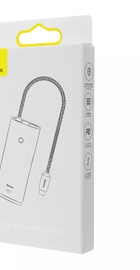 Baseus Lite Series 6-in-1 (Type-C to HDMI + 2xUSB 3.0 + PD + SD/TF) Black