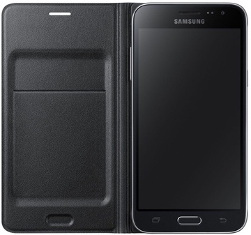 Samsung Flip Wallet for Galaxy J3 2016 J320H (EF-WJ320PBEGRU) Black