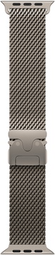 Apple Natural Titanium Milanese Loop Medium for Watch 42mm/44mm/45mm/46mm/49mm (MXKD3) 155-185mm