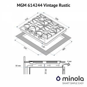 Minola MGM 614244 IV Vintage Rustic