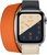 Apple Watch Hermes Series 4 GPS + Cellular 40mm Stainless Steel Case with Indigo/Craie/Orange Swift Leather Double Tour (MU7K2)