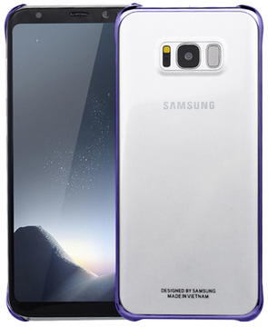 Samsung Transparent Protective Case Purple for Samsung Galaxy S8