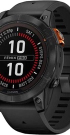 Garmin Fenix 7 Pro Solar Slate Gray w. Black Band (010-02777-00/01)