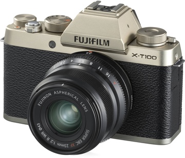 Fujifilm X-T100 body Gold