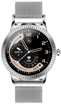 Lemfo CF18 Pro Metal с измерением давления и пульса (Серебристый)